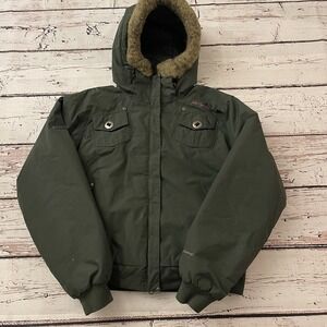 686 Women's Airhart #3 Jacket Parka‎ Size Medium Green Winter Ski